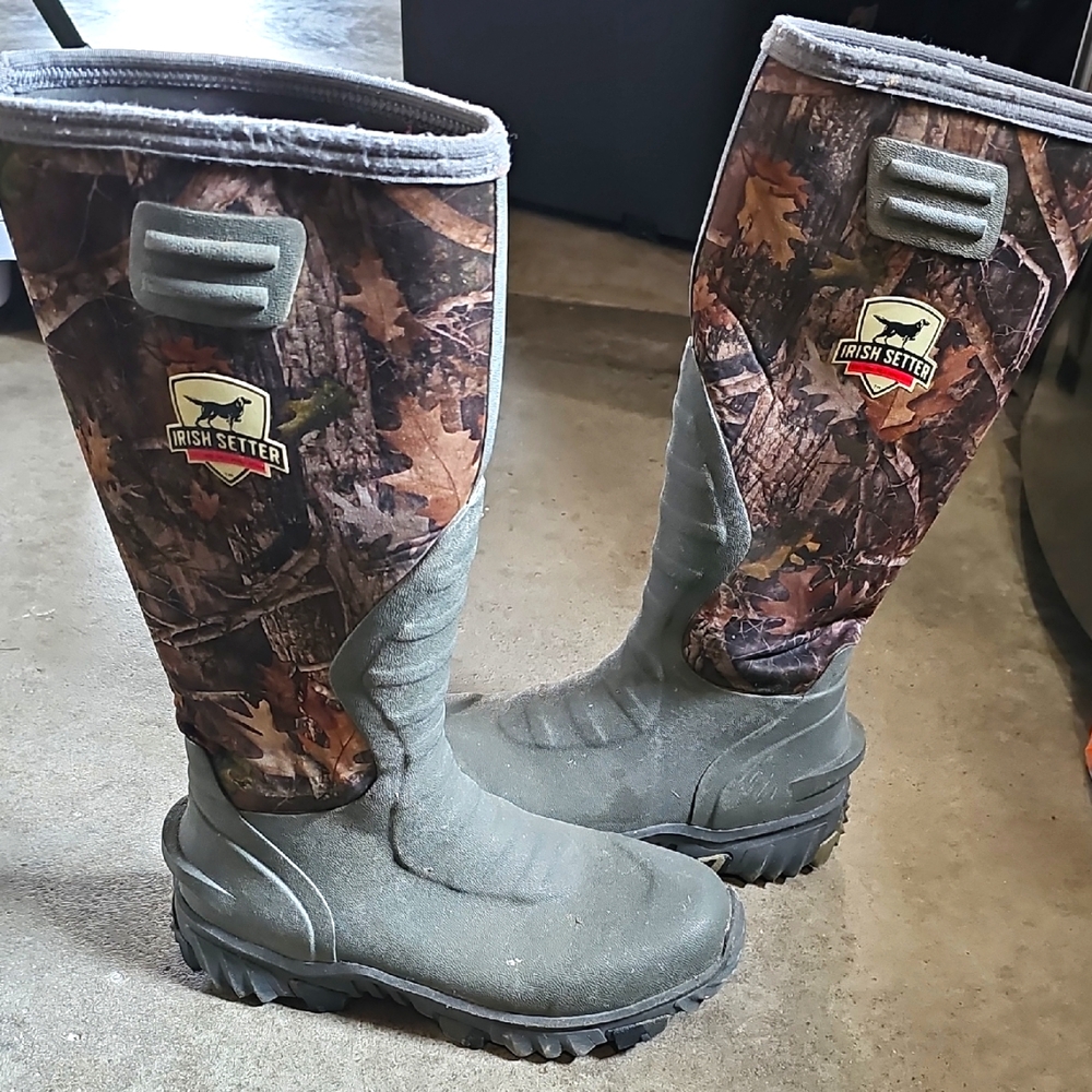 Irish Setter Camouflage Outdoor Boots